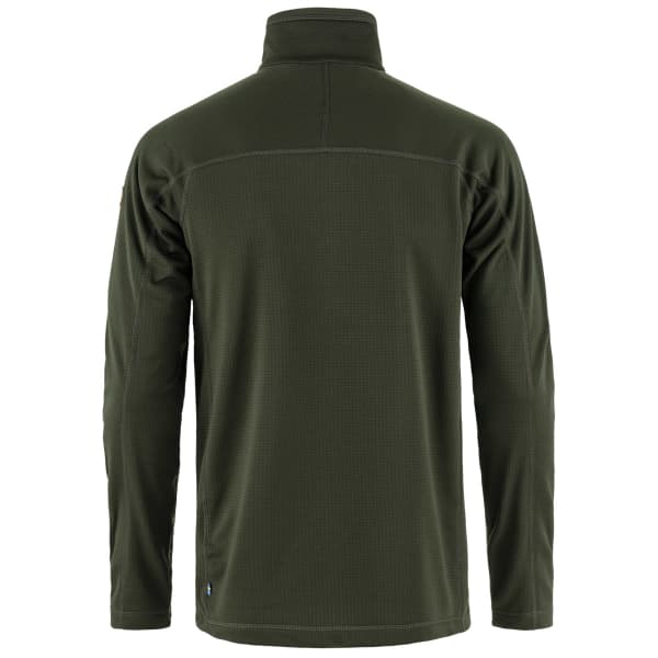 Sweat polaire FJALLRAVEN ABISKO LITE FLEECE HALF ZIP M DEEP FOREST