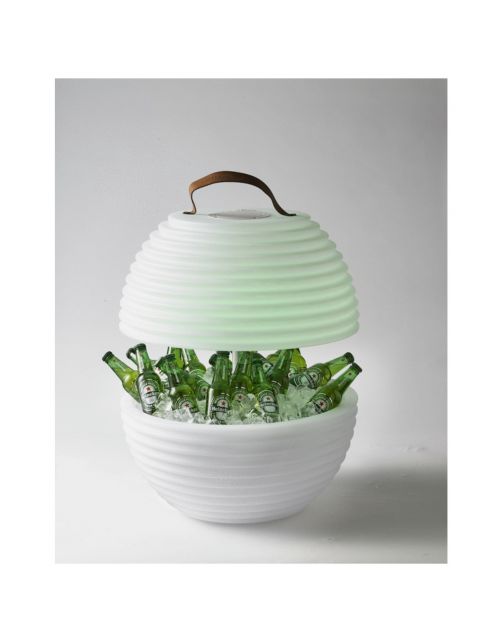 Nikki.Amsterdam The Bowl Color Sync - Tuinverlichting - 55x55x56.5 cm 7 kg Multi-Color 8 Watt Incl. Speaker 55