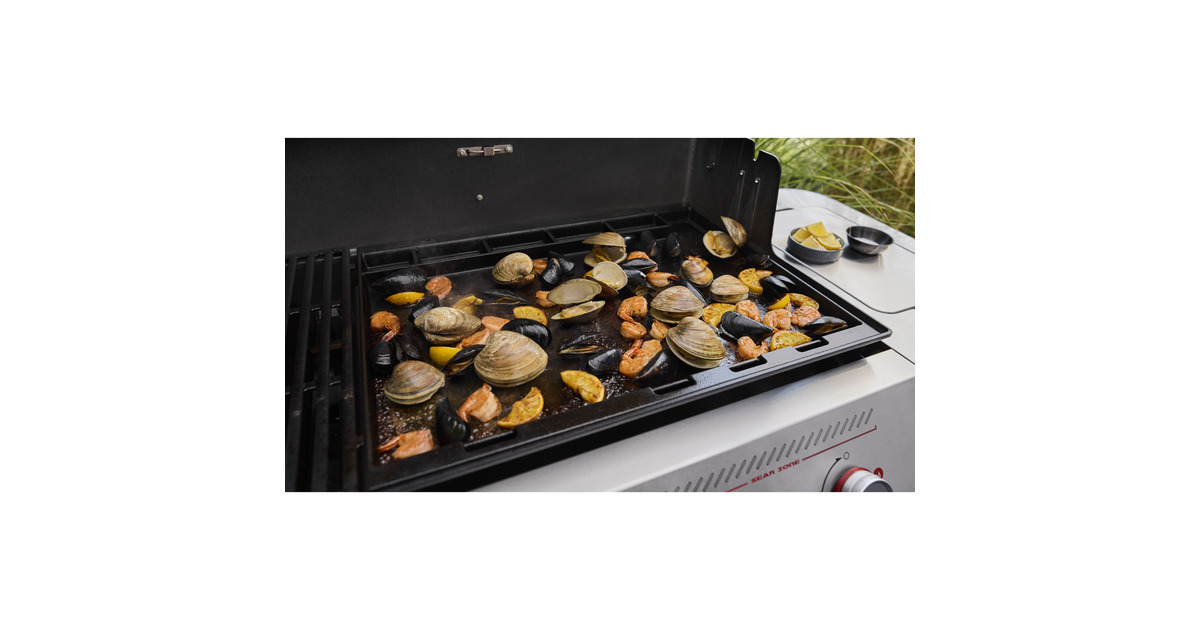 WeberGenesis E-435W gasbarbecue  (Zwart/metaal)