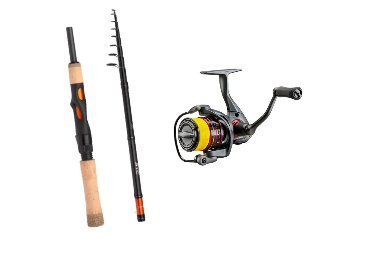Shimano Stc Mini-T 7,9’ 3-14g/Okuma Ceymar C2000a