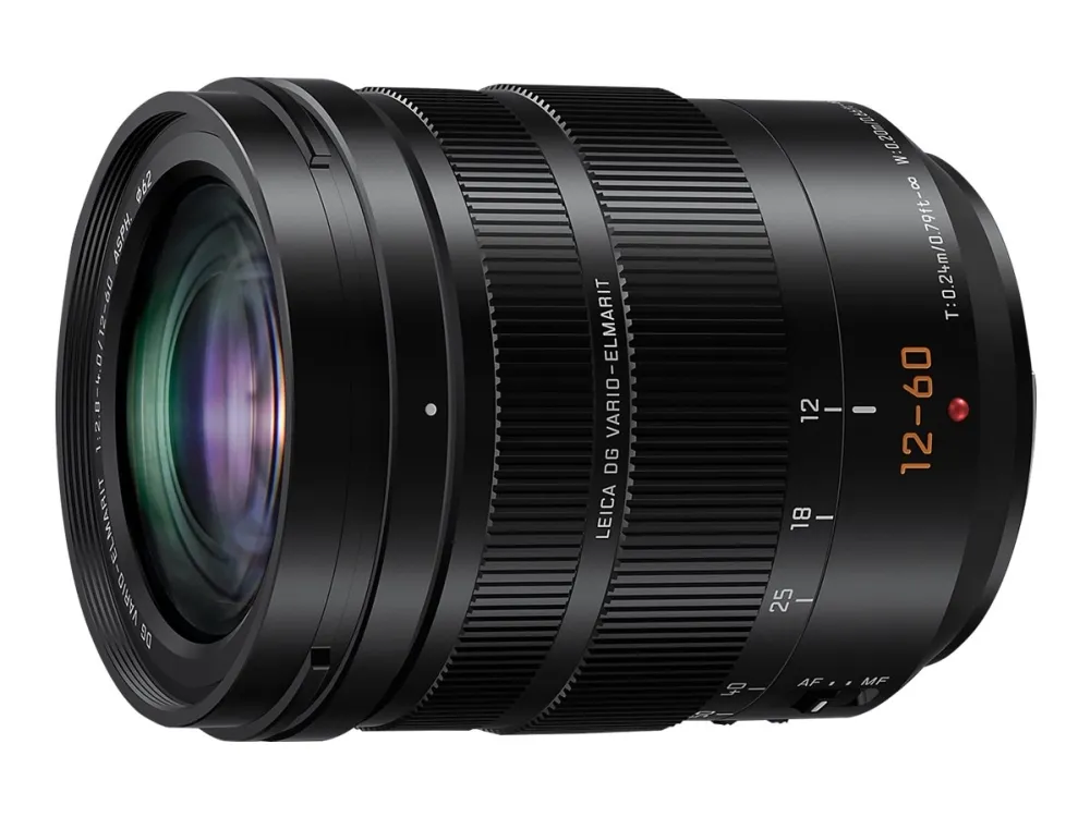 Leica DG Vario-Elmarit H-ES12060E - Zoomobjektiv - 12 mm - 60 mm - f/2.8-4.0 ASPH. - Micro Four Thirds - for Lumix DC-BGH1; Lumix G DC-G100, G110, G90, GF10, GF90, GH5M2, GH6, GH6L, GX880, GX9, GX9H