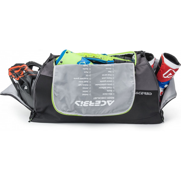 Acerbis - Sac de voyage Cargo Noir / Jaune fluo