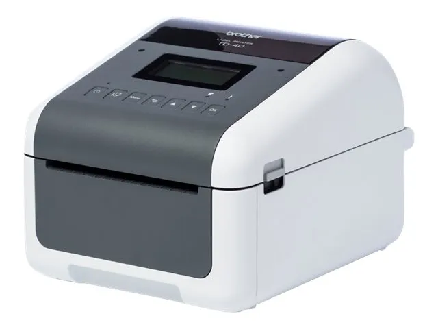 Brother TD-4550DNWB - Etiketprinter - direkte termisk - Rulle (11,8 cm) - 300 x 300 dpi - op til 152.4 mm/sek. - USB 2.0, LAN, seriel, Wi-Fi(n), USB vært, Bluetooth 4.2