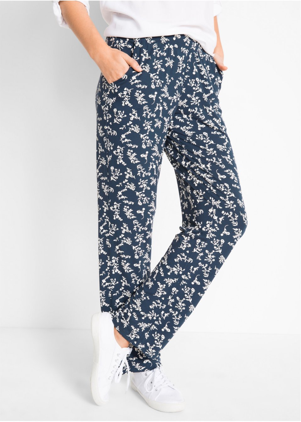 Pantalon en jersey avec poches