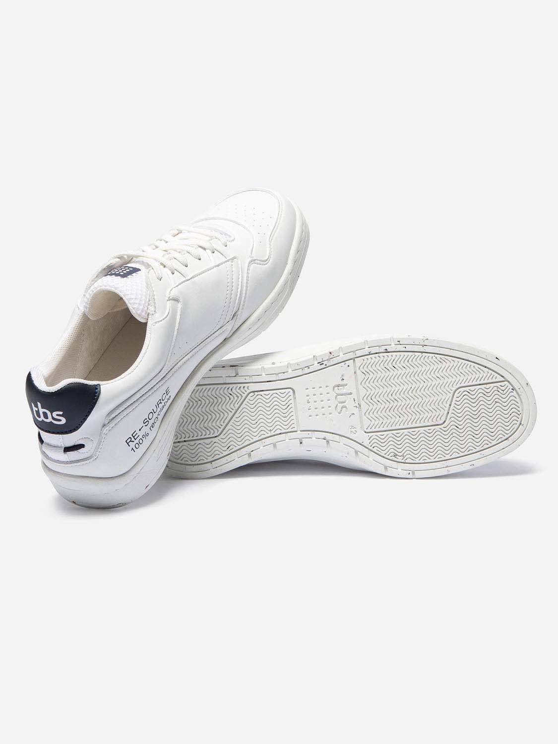 Baskets Homme Blanc et Marine Recyclables
