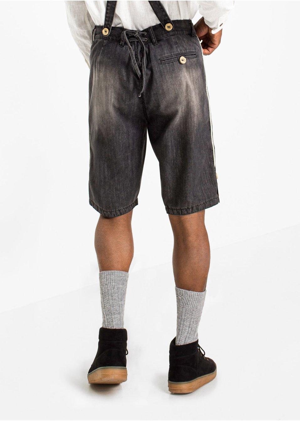 Bermuda en jean bavarois Regular Fit