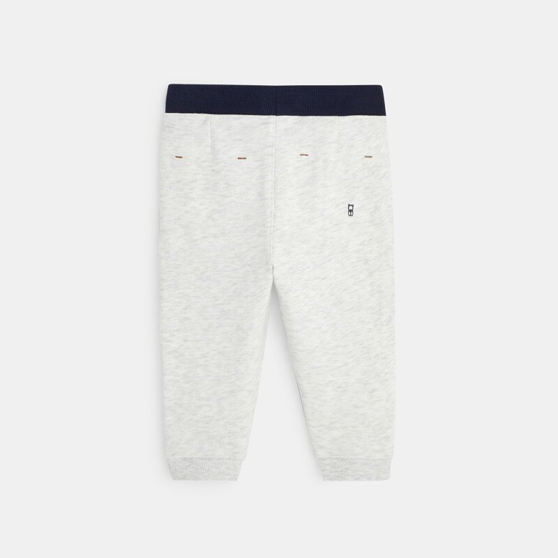 Pantalon jogging blanc bébé garçon Blanc