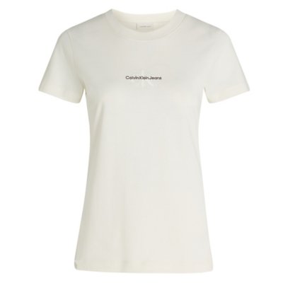 Tee-shirt à manches courtes femme Monologo Slim CALVIN KLEIN