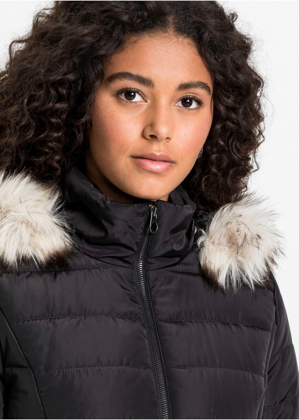 Veste matelassée avec ceinture