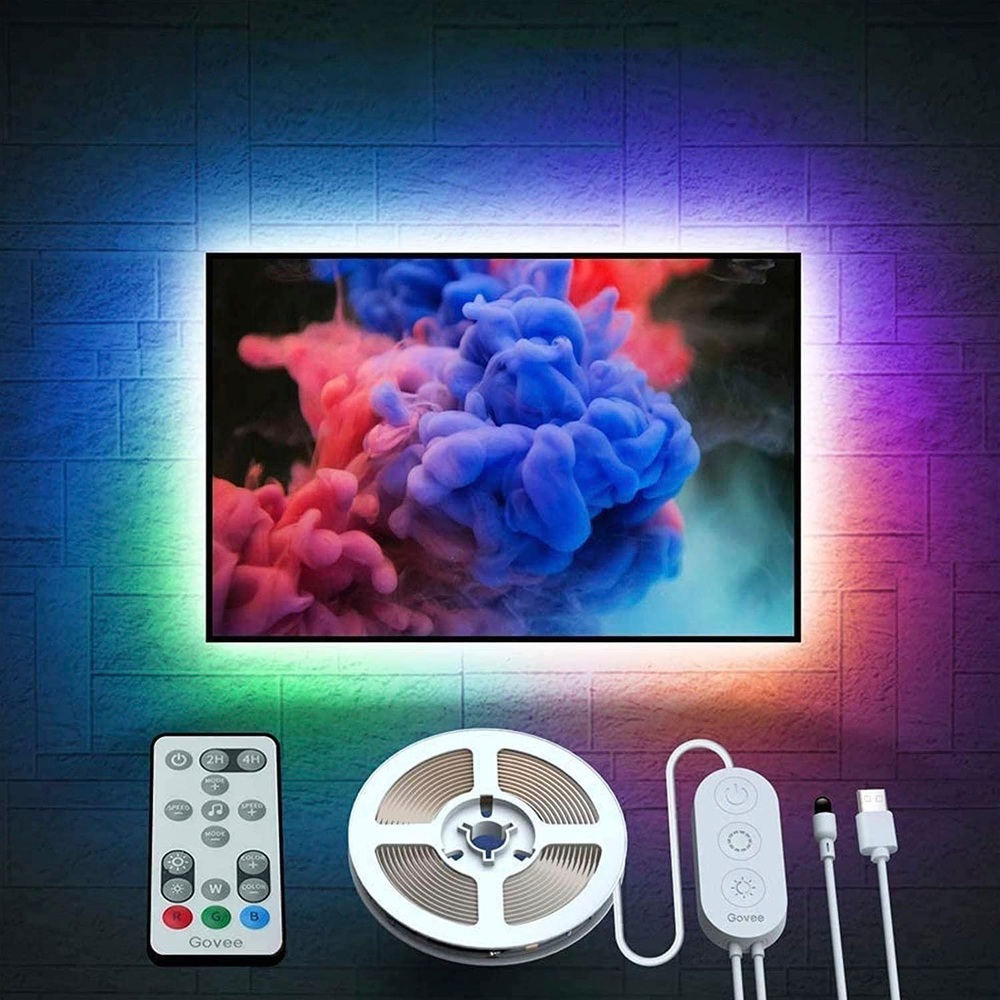 Govee RGB-LED-TV-Hintergrundbeleuchtung mit Fernbedienung für 46-60 Zoll Fernseher