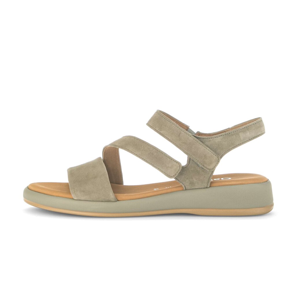 Sandal met riempjes groen