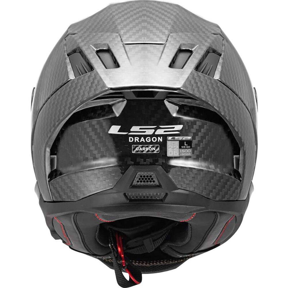 LS2 - Casque FF807 Dragon Carbon Carbone / Mat