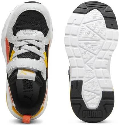 PUMA Trinity Lite AC+ PS Unisex Sneakers Black-Redmazing-Cool Light Gray-Tangerine