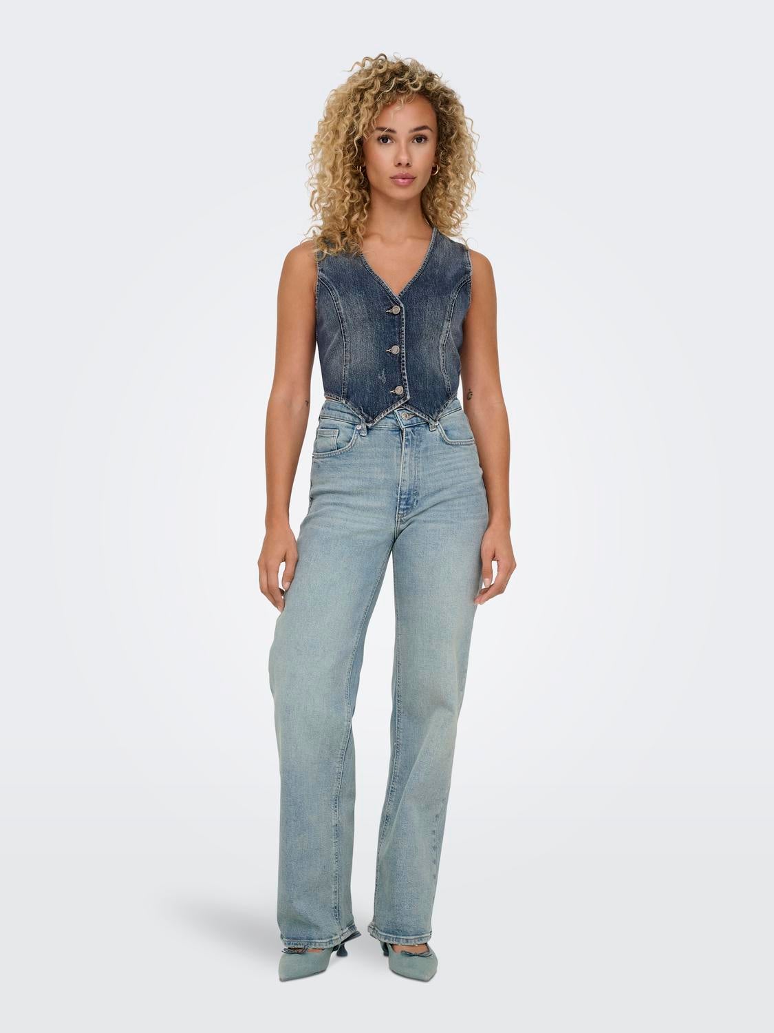 ONLHOWARD Anzugweste Dark Blue Denim