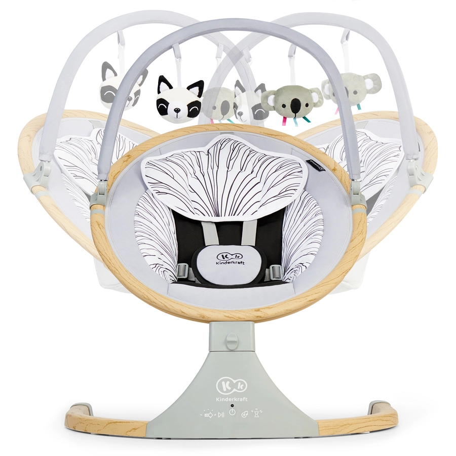 Kinderkraft Babywippe LUMI wooden