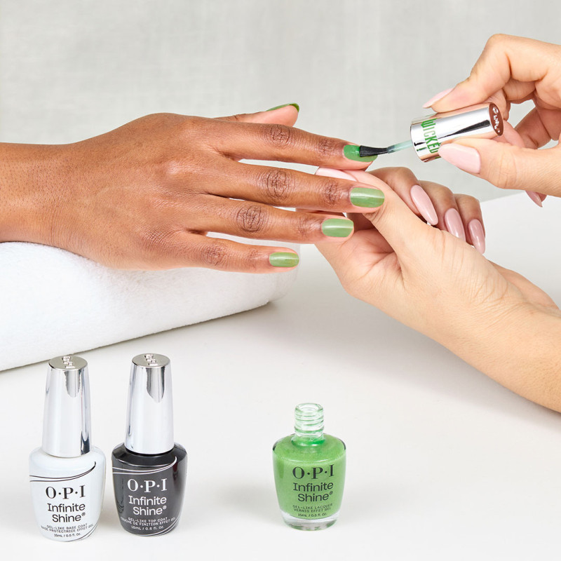 OPI Kit Infinite Shine I'm Phosphorescent collection Wicked