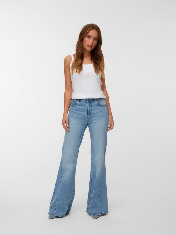 Vmindia - Flared Fit Jeans - High Rise
