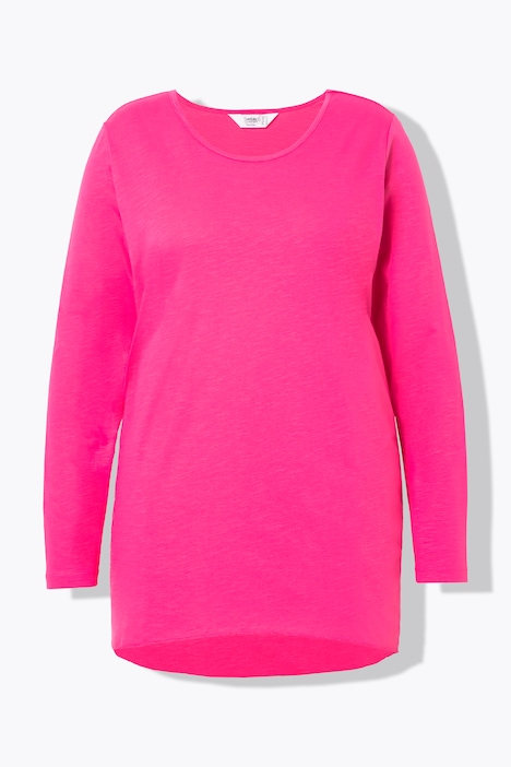 Longshirt, bequeme Passform, Rundhals, Langarm