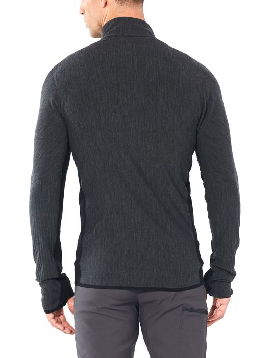 Descender LS Zip Men herretrøje