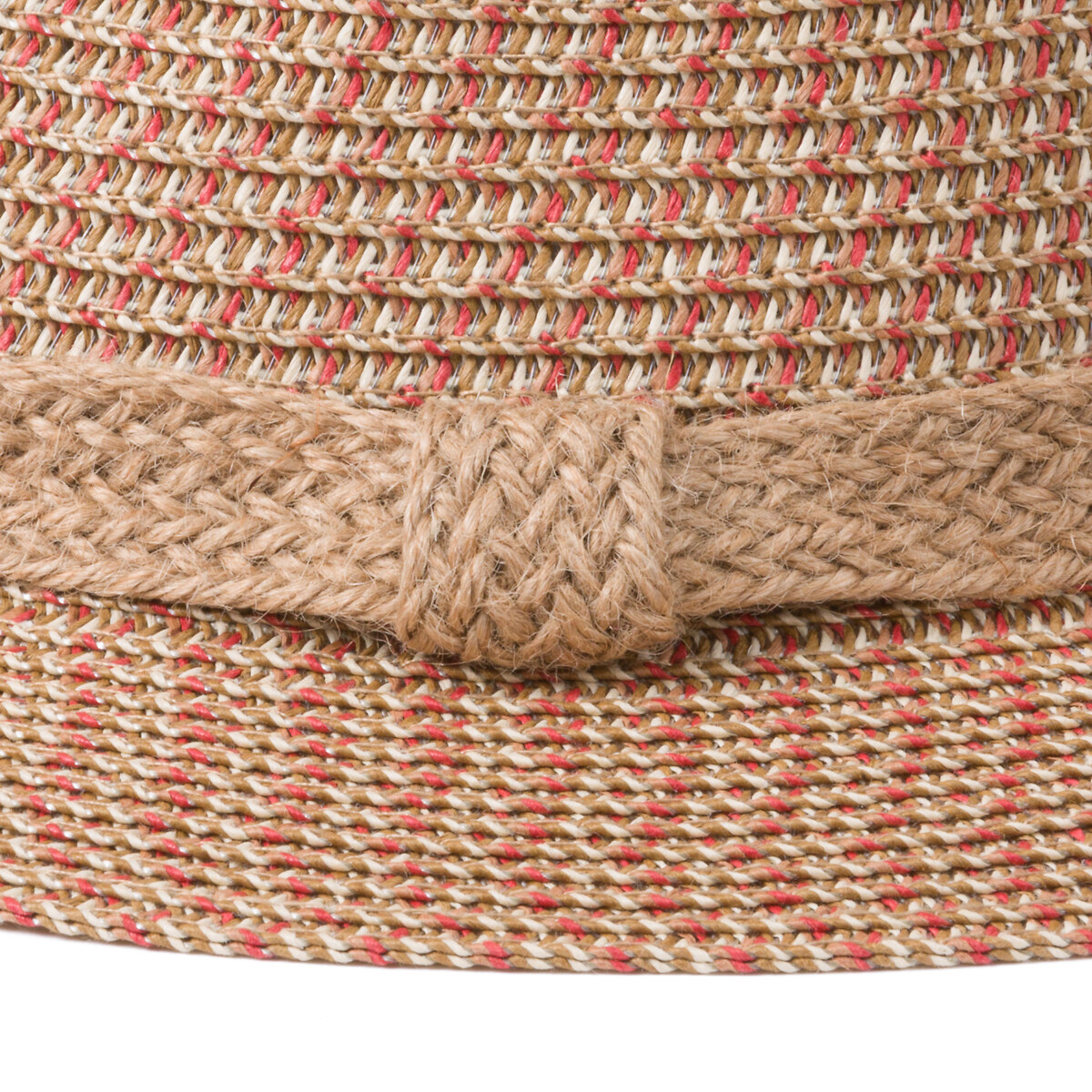 COLEÇÕES LA REDOUTE<br>Chapéu bicolor trançado