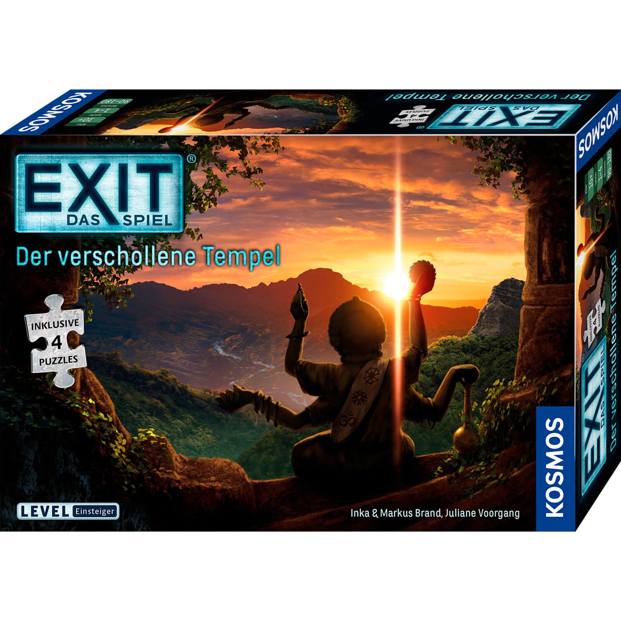 Kosmos Partyspiel EXIT - Das Spiel + Puzzle - Der verschollene Tempel