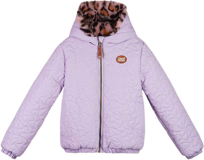 Moodstreet - JOWI M507-5234 - Jassen - Lila - Reversible - Meidenjas