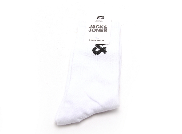 Jack and jones famille accessoires jaczeke tennis sock sn blanc