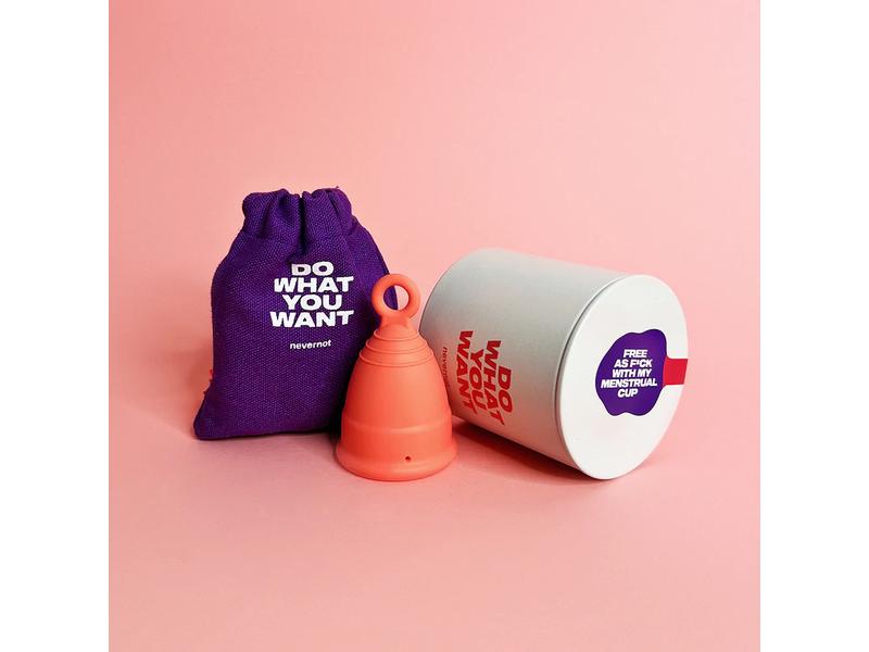 nevernot Menstruationstasse 1 Stück Hochwertiger Menstruationscup aus medizinischem Silikon