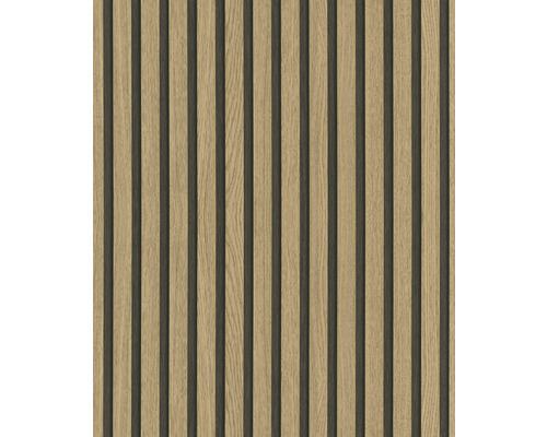 Vliesbehang 33960 Botanica 3D houtlook bruin