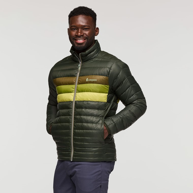 Cotopaxi Fuego Down Jacket Woods Stripes