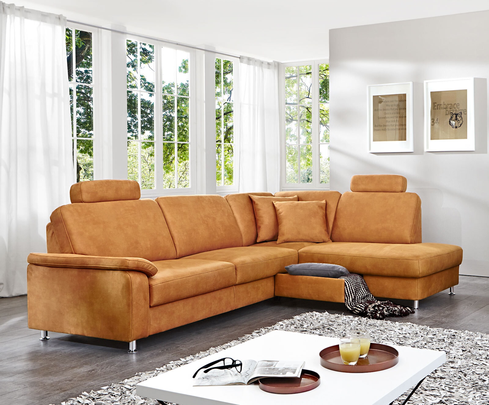 Ecksofa Bilzen Curry