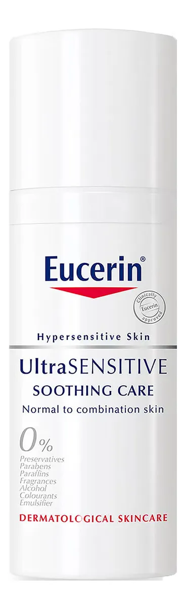 Eucerin UltraSensitive Soothing Care Normal/Comb. Skin - 50 ml.