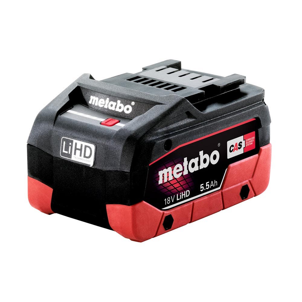 Kit combinado METABO 18V Brushless de 2 peças com 2 baterias de 5,5Ah (AU68203450)