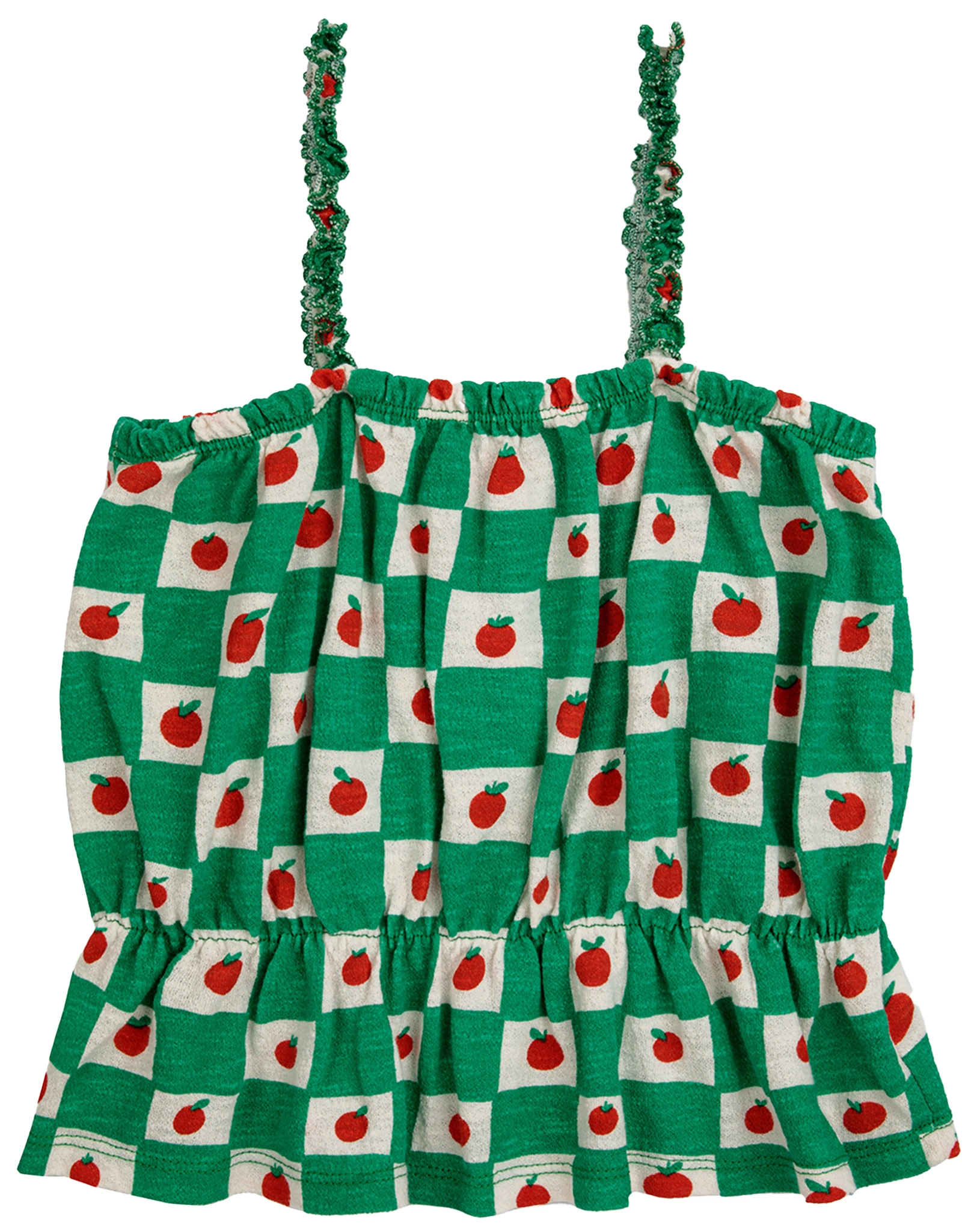 Top TOMATO AOP in offwhite