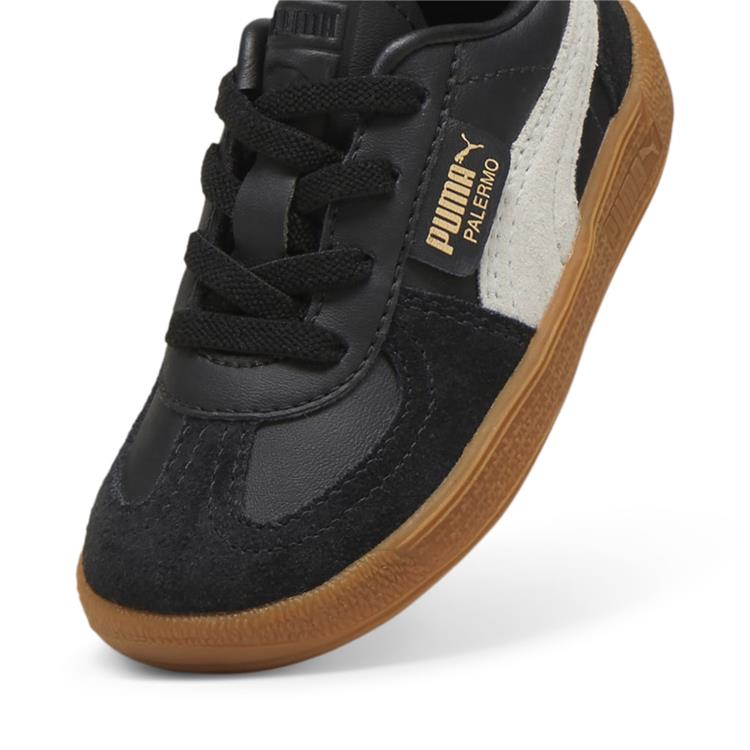 PUMA PALERMO LTH AC INF 397277 PUMA-BLACK-FEATHER-GRAY-GUM