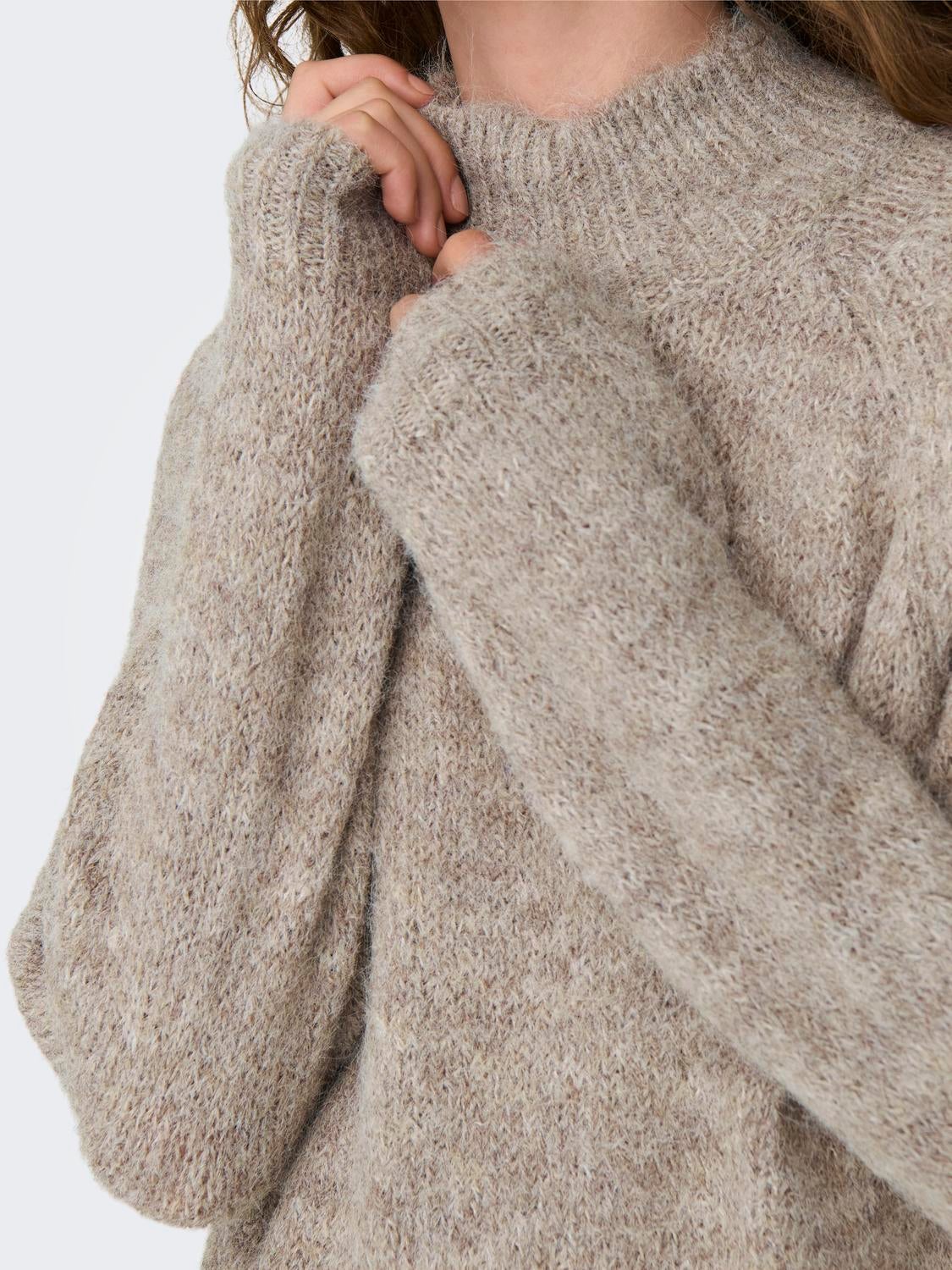 JDYZOEY Strickpullover Chateau Gray
