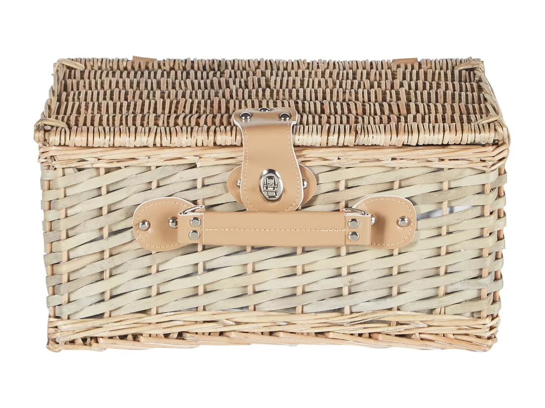 Panier de pique-nique CLEMENTINE Osier Naturel