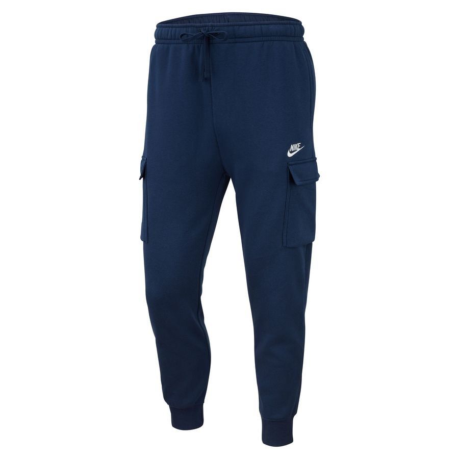 Nike Pantalon Cargo NSW Club - Bleu Marine/Blanc