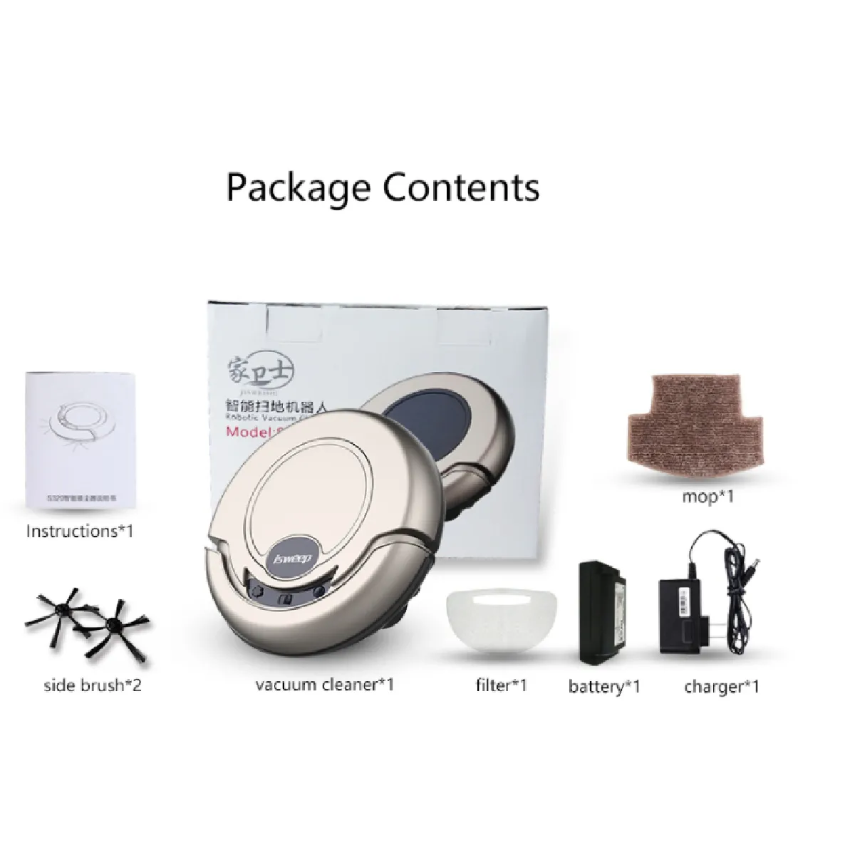Universal F20 Robot Aspirateur