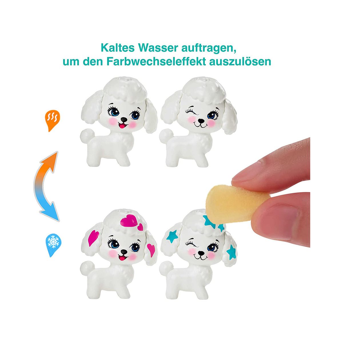 Mattel HHC20 - Enchantimals City Tails - Poodle Do Schönheitssalon, Spielset