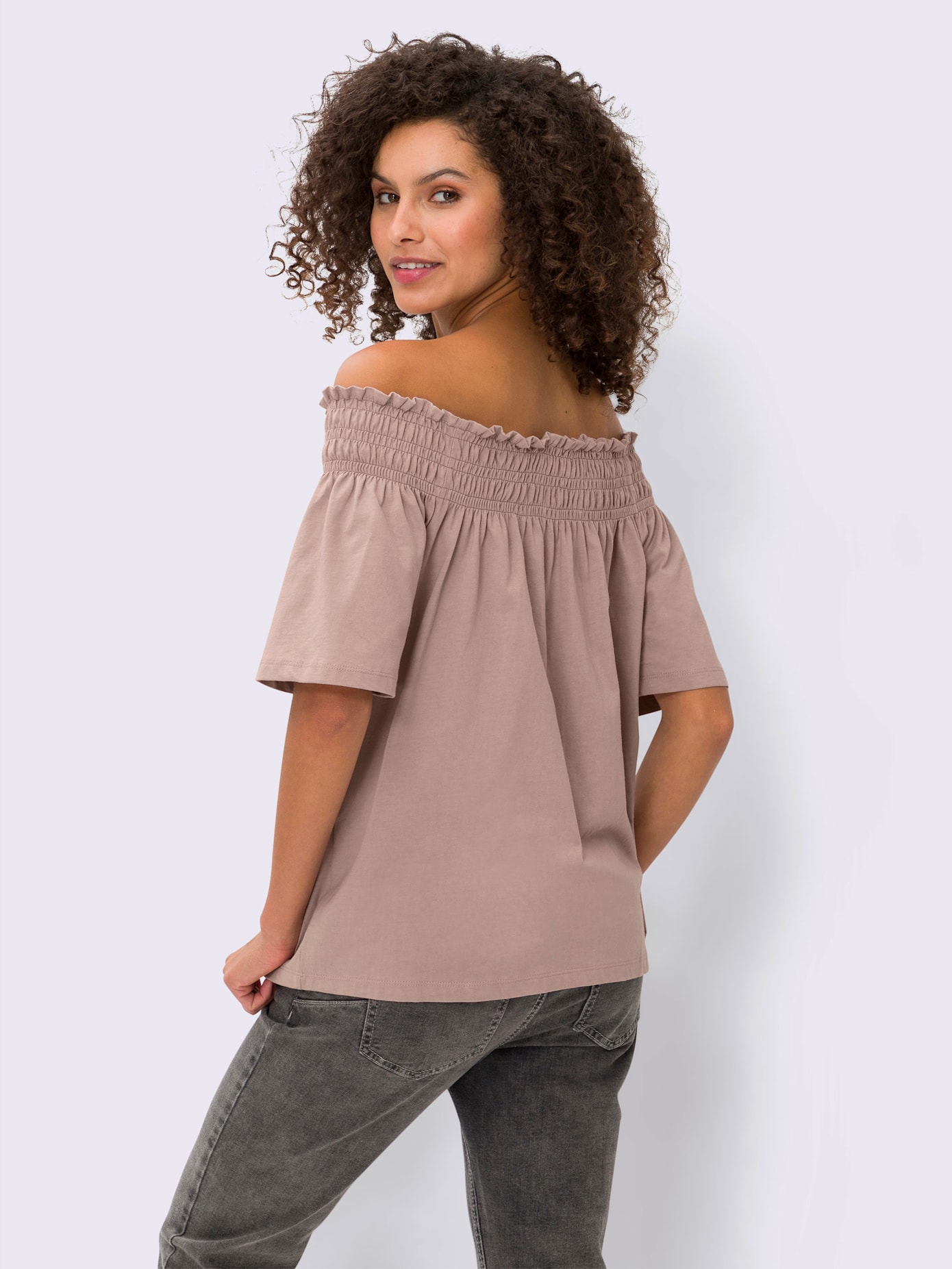 T-shirt carmen pur coton