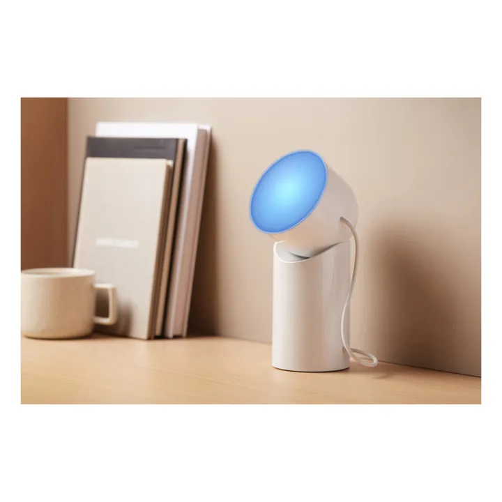 Lexon Lampe LED à poser Orbe | Blanc