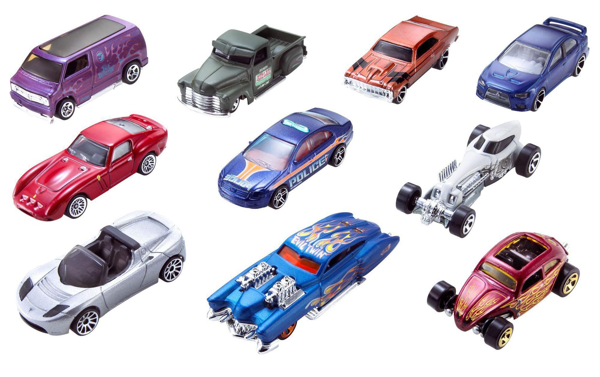 Action Cars 10er Geschenkset1:64 Die-Cast 10er Geschenkset