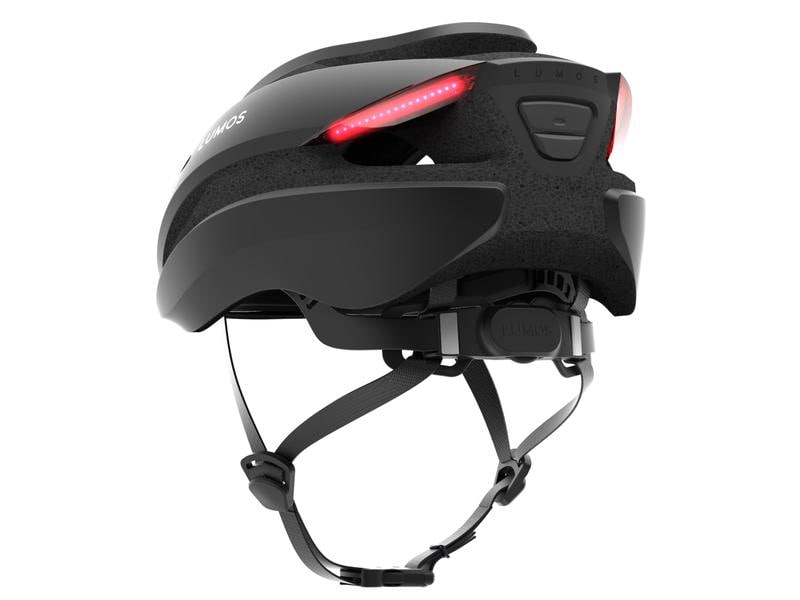 LUMOS Helm Ultra 54-61 cm, Black City-Velohelm mit integriertem Licht