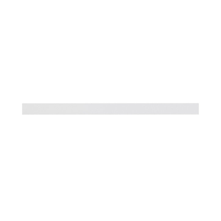 Plinthe de cuisine Goodhome Garcinia gris clair brillant H. 15 cm x l. 2.4 m x Ep. 16 mm