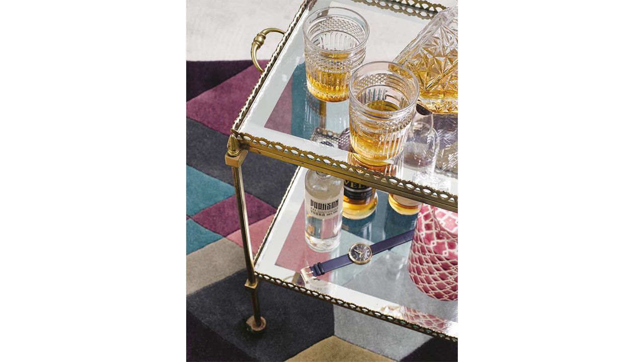 Vloerkleed Light Purple 57605 Mosaic