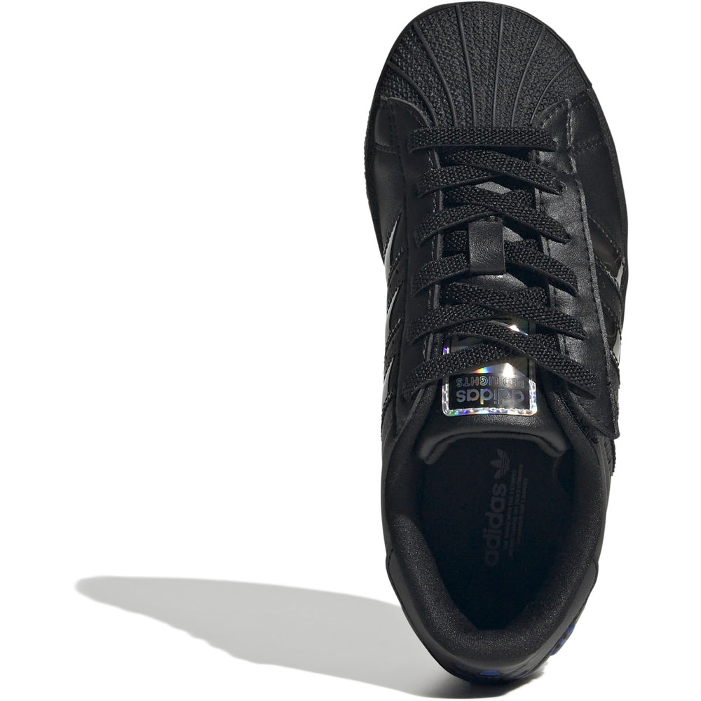 Køb adidas Originals Core Black/Core Black/Preloved Violet Superstar Led Lights Cf El C Sneakers