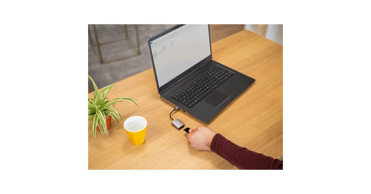 TrustDalyx Snelle USB-kaartlezer van aluminium  (Aluminium)