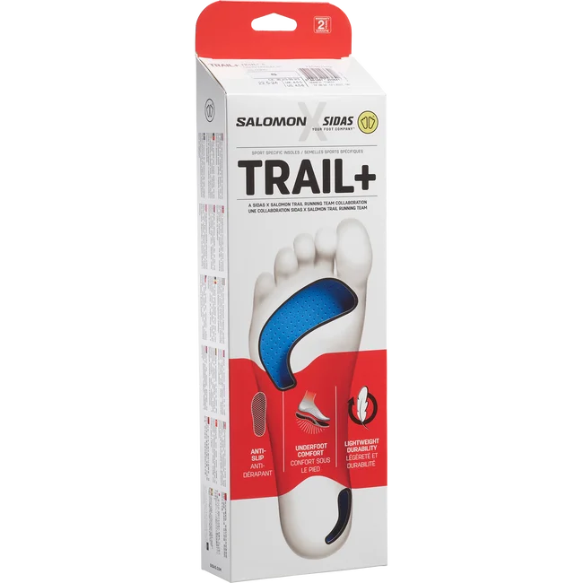 SIDAS TRAIL PLUS INSOLE  Unisex-Einlegesohle RacingBlue/RacingRed/Black