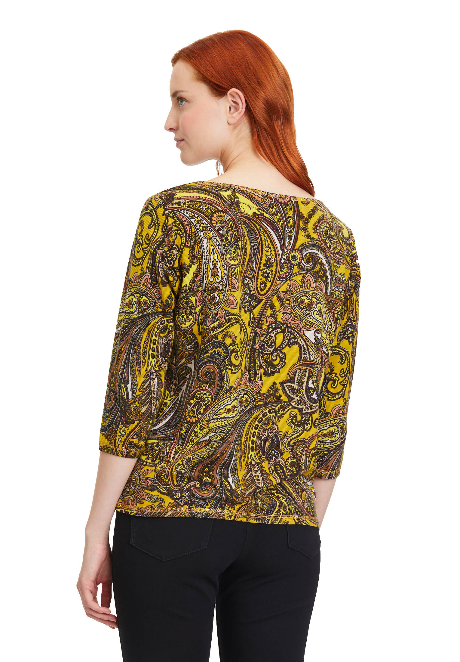 Betty Barclay| Damen Sweatshirt mit Rippenstruktur